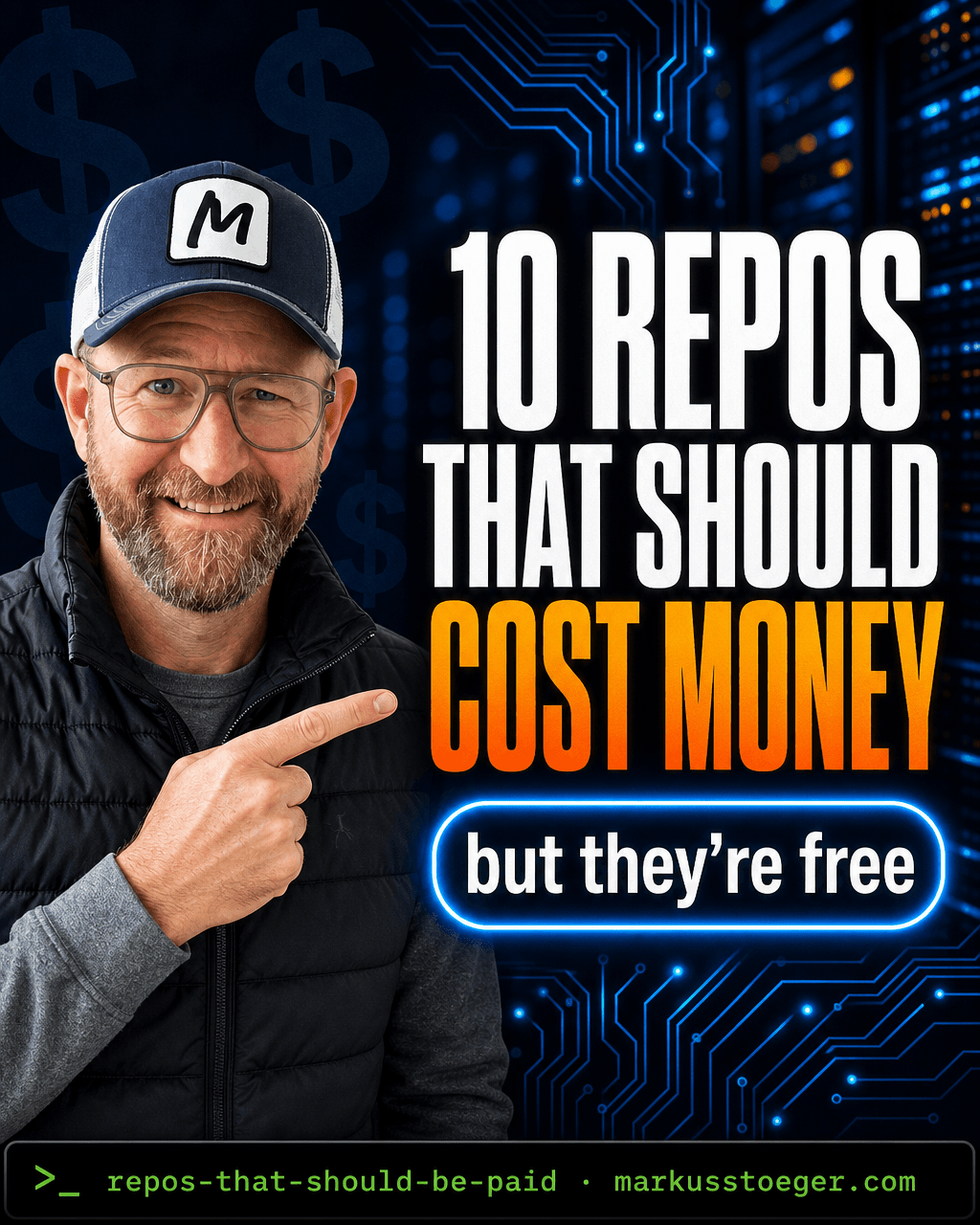 10 GitHub repos that have no business being free