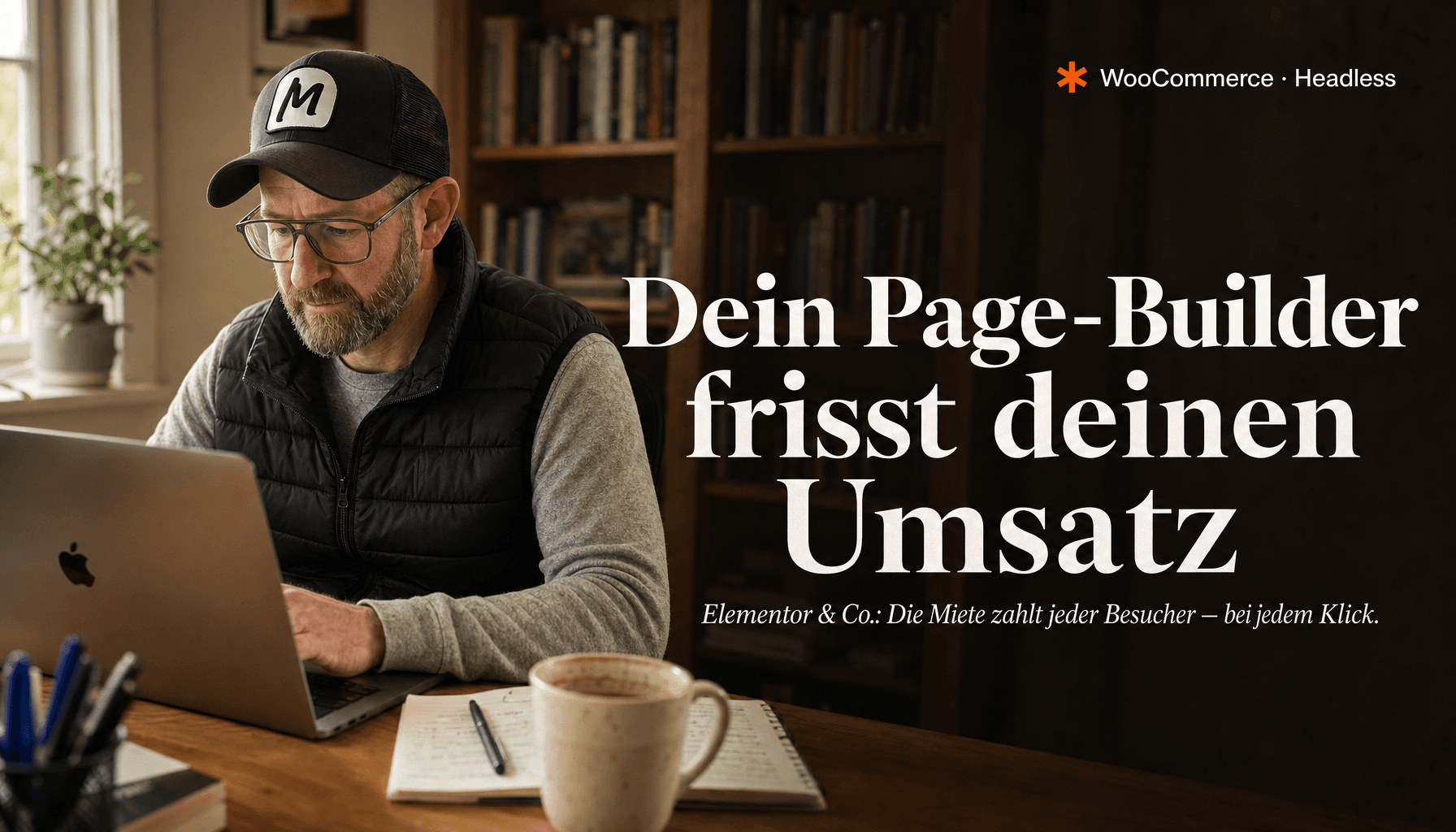 Dein Page-Builder frisst deinen Umsatz — und löschen kannst du ihn auch nicht mehr