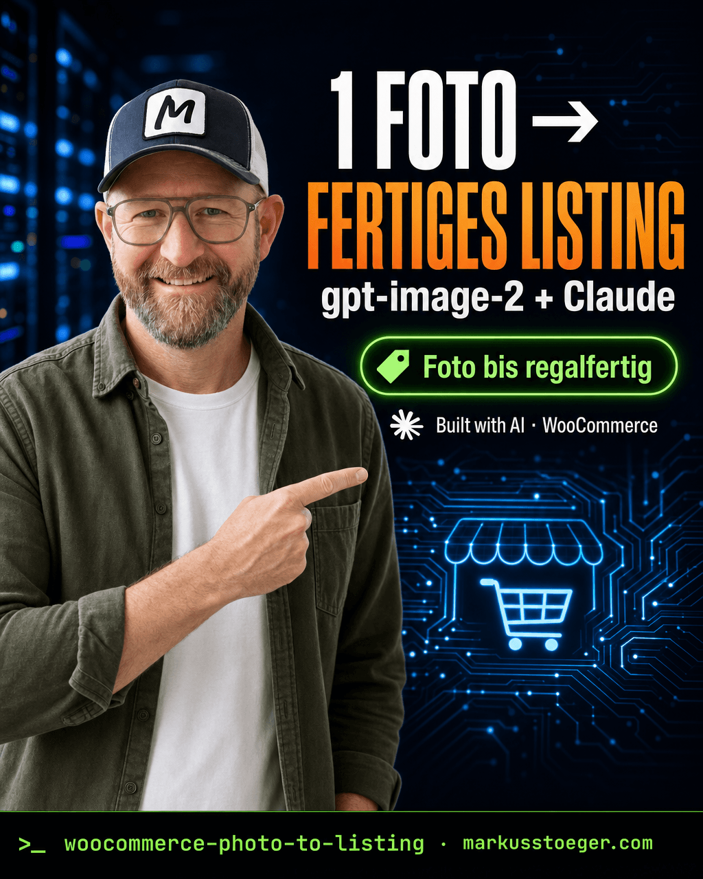 Von einem Handyfoto zum fertigen WooCommerce-Listing mit KI