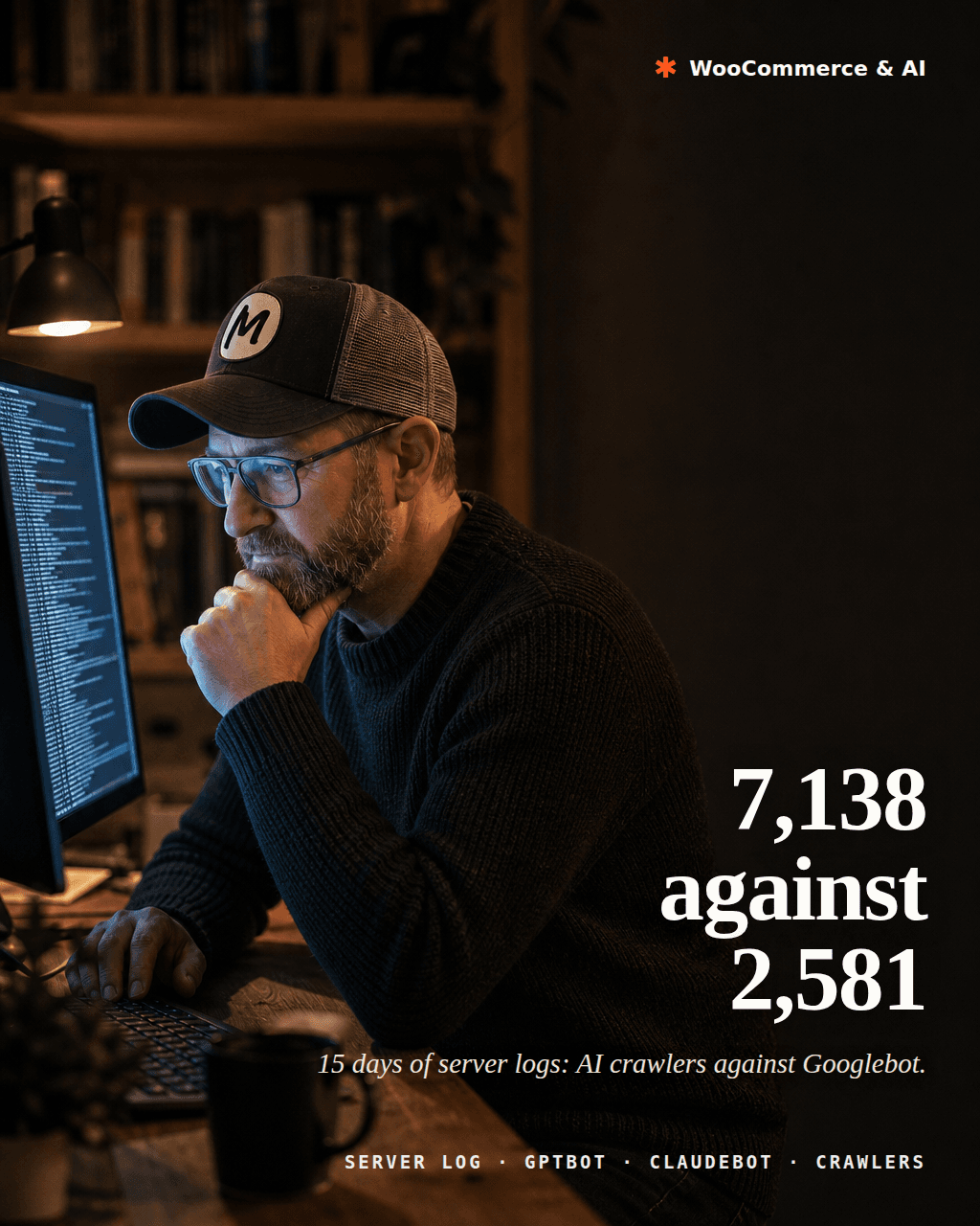 Who actually crawls your store? 15 days of server logs